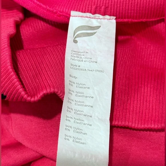 FABLETICS PINK LEGGINGS WOMEN’s size Small S - Picture 13 of 14